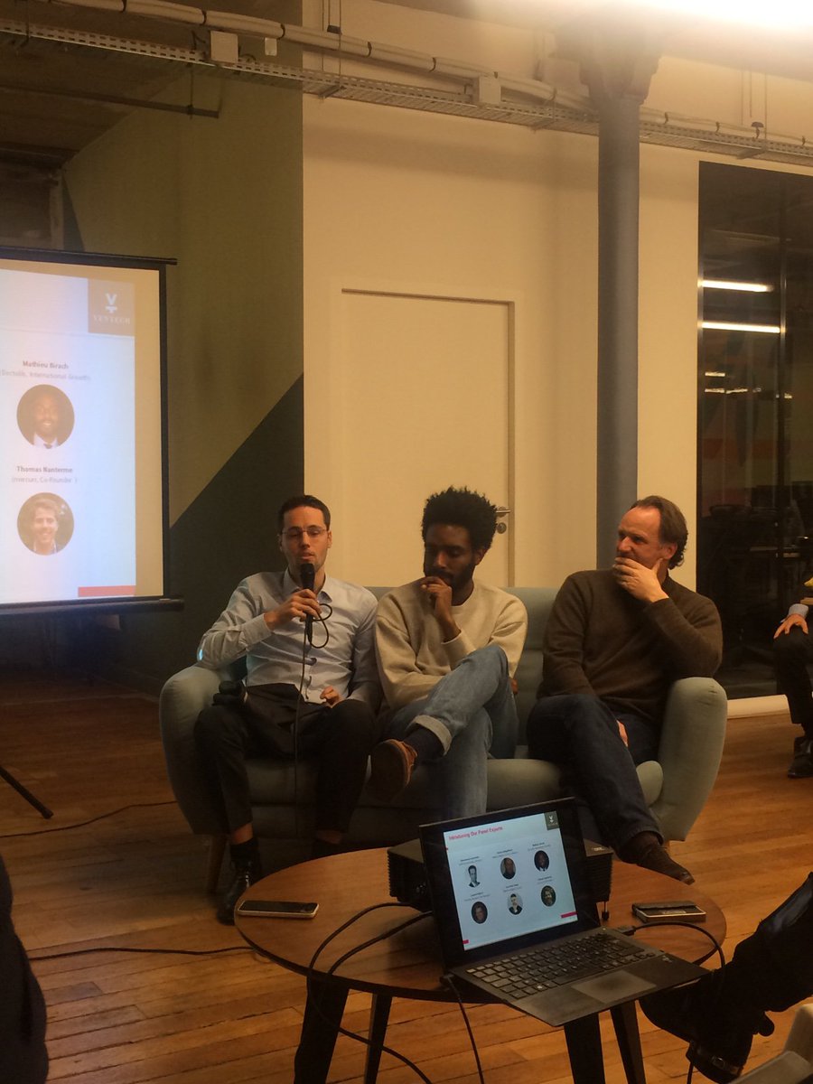 Ventech_VC's tweet photo. "The sales cycle is longer in #Germany than in #France. You have to underline your added value and be fact-based" @SAP #VentechMeetup https://t.co/iwvhkxJTpR
