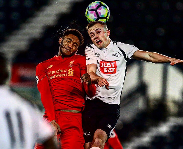 LFC's tweet photo. 📸 @J_Gomez97 in action this evening...

#DCFCU23s 0-0 #LFCU23s 

#PL2 https://t.co/KiUQxGWHM6