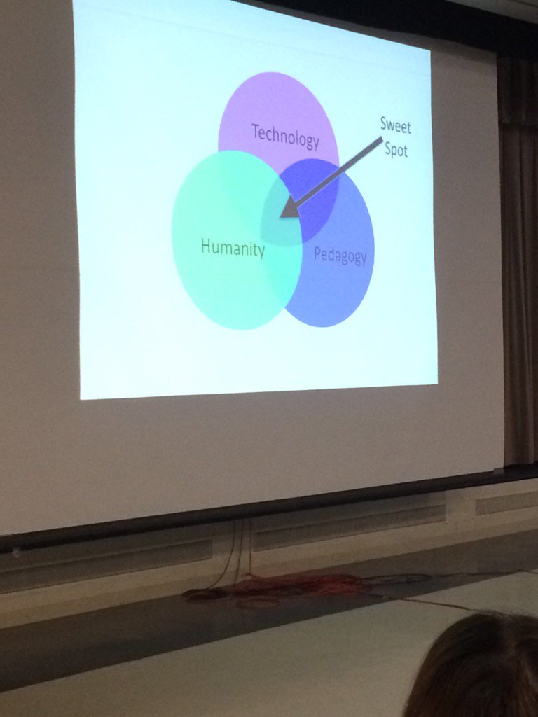 JoanneBenard's tweet photo. Bringing humanity to technology. Thank you Dr Couros. #SCDSBtech https://t.co/T6rHTeyMfI