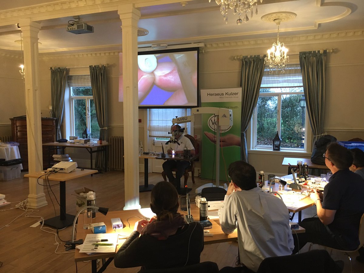 kulzerphil's tweet photo. @DentalHour Fantastic #endo course last week w/ @CE_Endodontics - follow them for upcoming dates inc. London 👍 #DentalHour https://t.co/NESl9u2lo3