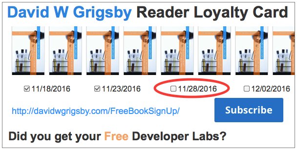 davidwgrigsby's tweet photo. It's Cyber Monday, did you get your Free Developer Lab?
https://t.co/u3lK5SLAZl https://t.co/OXhf6XwxKE