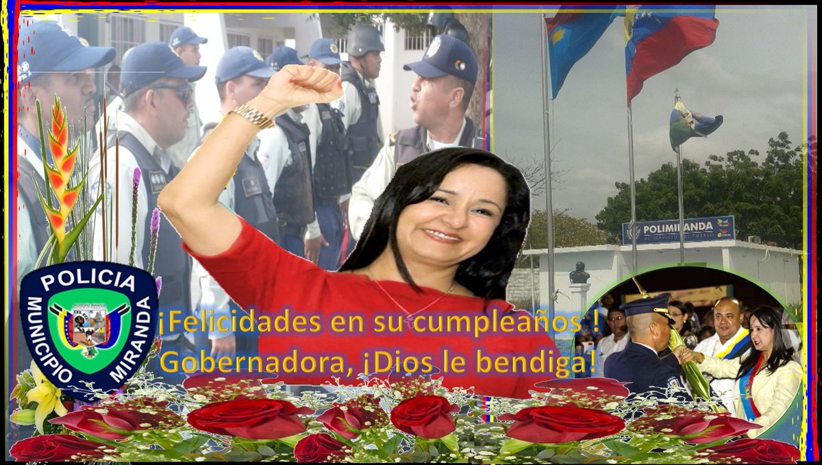 POLIMIRANDAFAL's tweet photo. Felicidades ¡Gobernadora! desde la Gloriosa Policia Municipal de Miranda @POLIMIRANDAFAL @StellaLugoB @Pito_Acosta https://t.co/5b2j2E3xuu