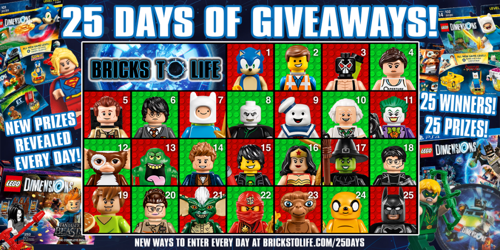 BricksToLife's tweet photo. Bricks To Life's 25 Days Of Giveaways! - https://t.co/Z4PRH8UK15 #LegoDimensions @LegoDimensions https://t.co/hN7QuUhUFa