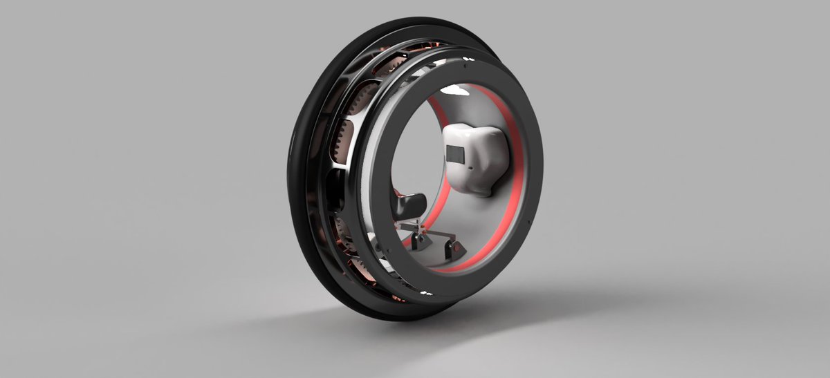 cad_projects's tweet photo. Just finished a Monowheel, would be a nice vehicle instead of a bike #3dmodel #3dmodeling  #Fusion360 #ADSKspnsrd #mobility #future https://t.co/yNX3AMjKc7