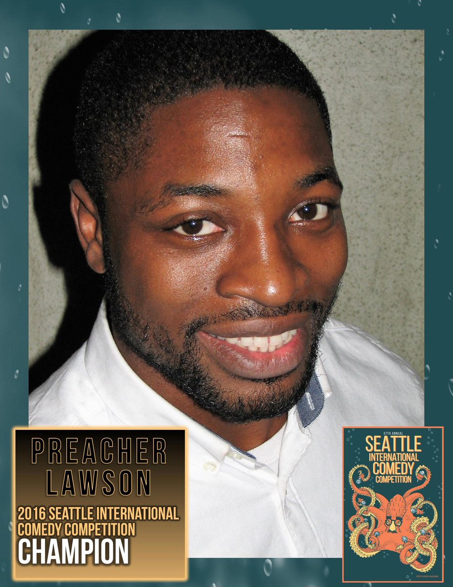 SICComedy's tweet photo. Congrats to our 2016 #Seattle International #Comedy Competition champion @PreacherLawson! #SICC37 #standup #comedian https://t.co/pbaecOow59