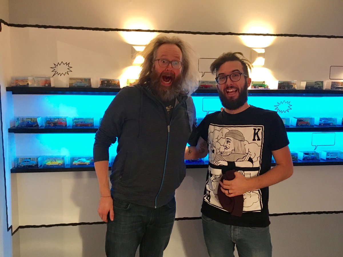 ProdUnder's tweet image. En studio vendredi et aujourd'hui avec François Bellefeuille mais sans son faucon :D