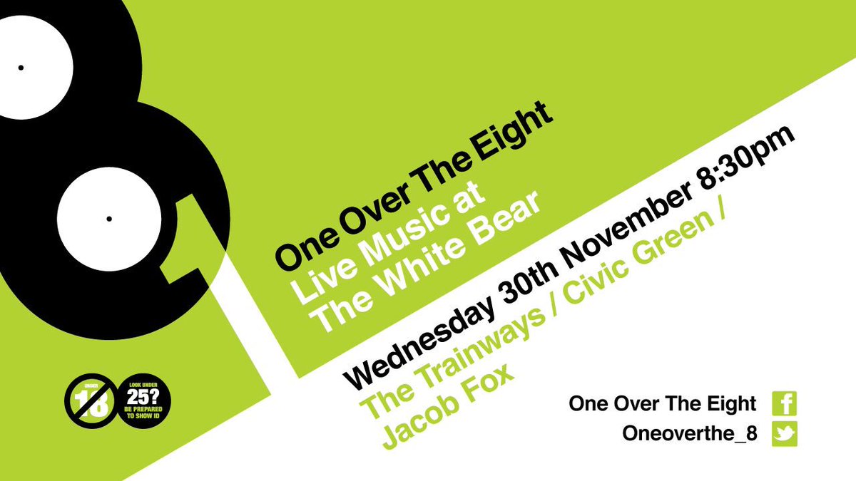OneOverthe_8's tweet image. @thetrainways live @TWB_Barnsley this week! Plus @Fox_The_Loser #barnsleyisbrill #musichouruk