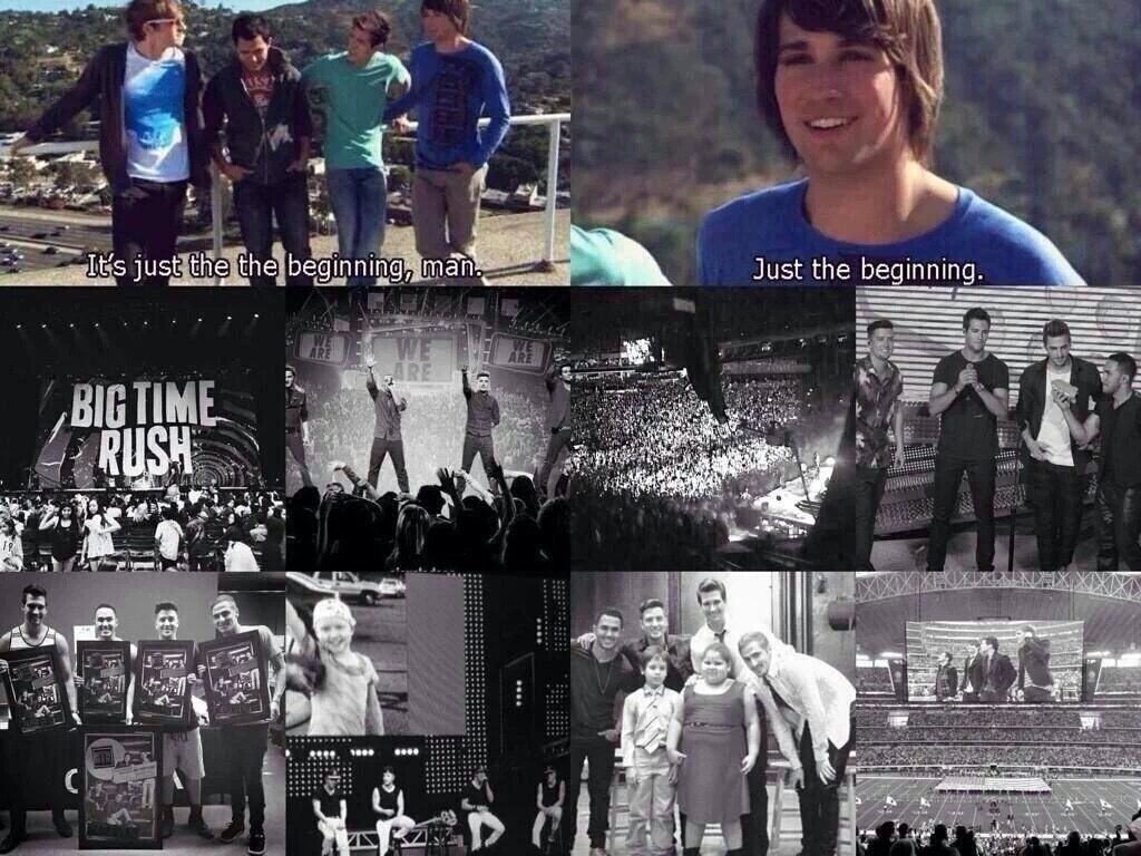 btrvevoviews's tweet photo. "Just the beginning." #7YearsOfBigTimeRush https://t.co/rQ8GoOo0ct