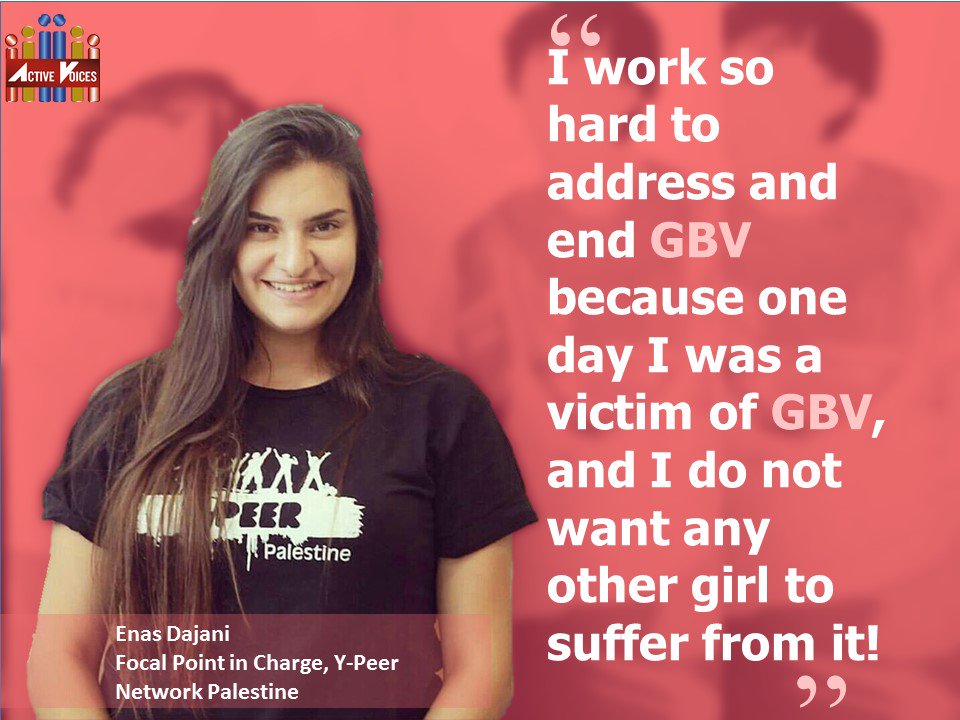 VoicesActive's tweet photo. Day 4: Meet Enas Dajani -our #16days heroine of the day https://t.co/mxsTnzL7wF
Celebrating #youths working to address GBV #16DaysOfActivism https://t.co/2RPsjF8FJ6