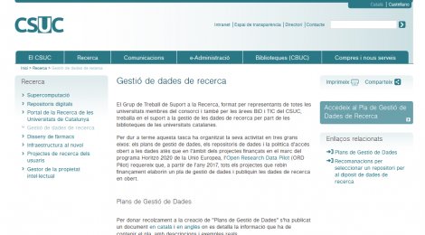 El CSUC posa en marxa un web sobre la gestió de dades de recerca. Via <a href="/rdelavega/">Ricard de la Vega</a>    <a href="/CSUC_info/">CSUC</a> ow.ly/76gH306BjUp