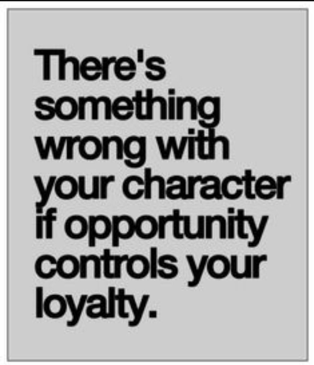 JTFoxx's tweet photo. Re-Tweet of you are a loyal person. #Loyalty https://t.co/My0bURyq5t