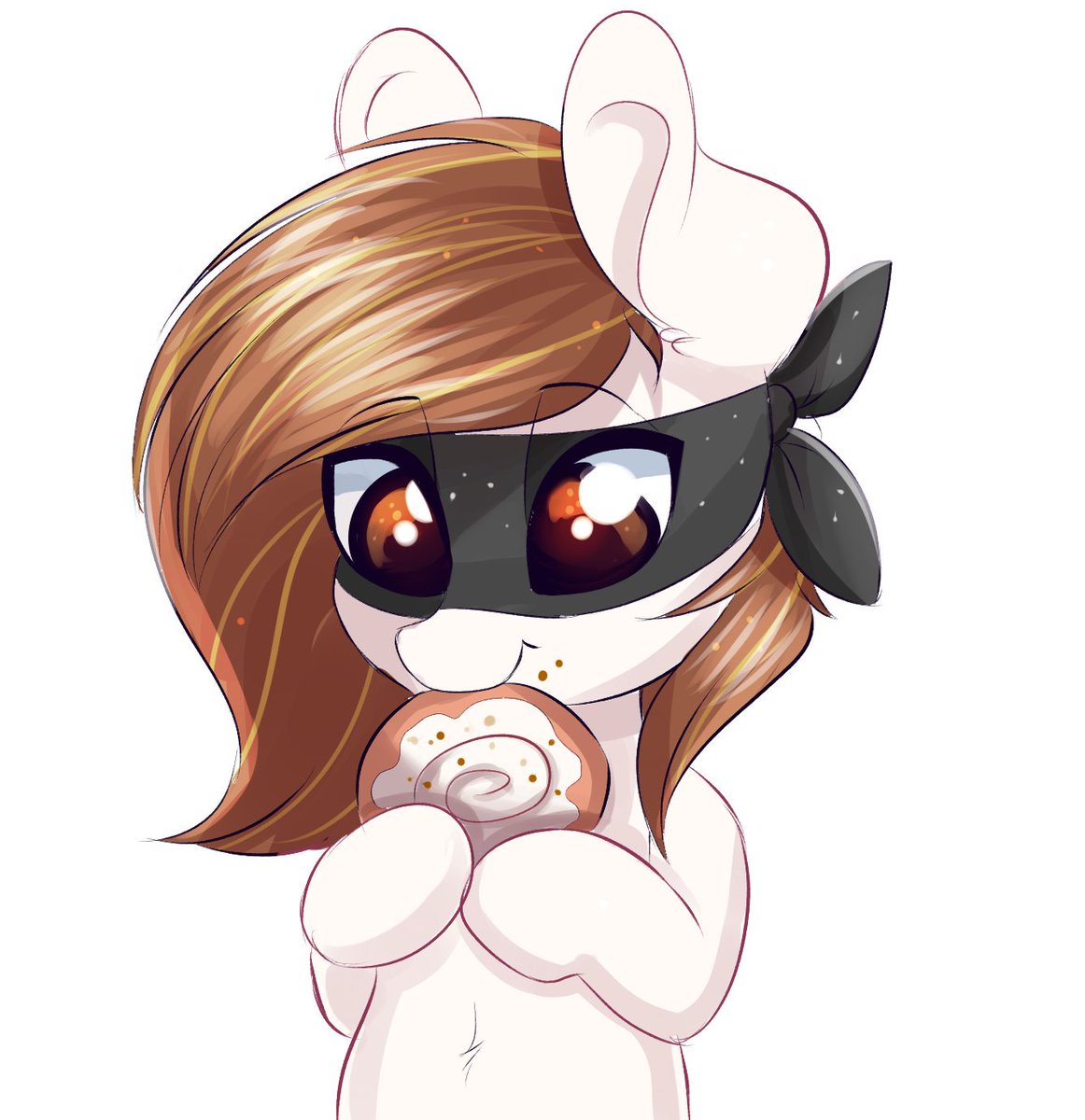 mlp_RavenSun's tweet photo. *puts on a sparkling black mask, preparing to rob the world of its delicious cinnamon rolls* https://t.co/hlDhmydSIf