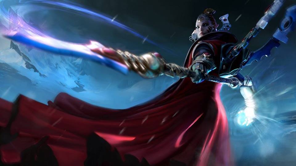 DawnOfWar's tweet photo. We're getting close to showing off the first full length Eldar gameplay! You'd better follow @EGiNcontroL if you want to see it first ;) https://t.co/8Tfudx2bhP