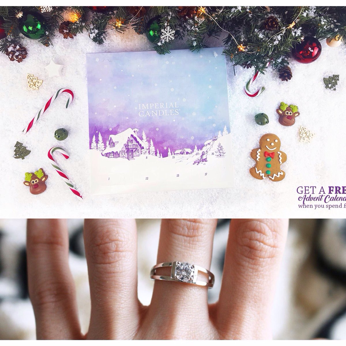 Sashulienka's tweet photo. FREE Advent Calendar(RRP£32.99)on orders £65+Use code CYBER ❤️ get a jewel worth up to £5000 https://t.co/GgAaFaWHrw https://t.co/iA9VLp6Fbz