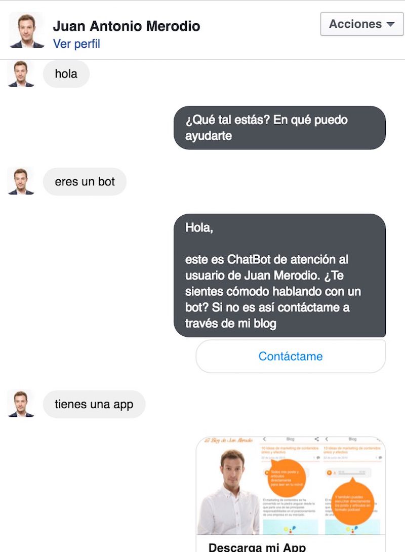overlandigital's tweet photo. Cómo crear Bots en Facebook para la primera atención al cliente de tu empresa.
https://t.co/EdnY4tiP89
Vía @juanmerodio https://t.co/N8y4jPPm3J