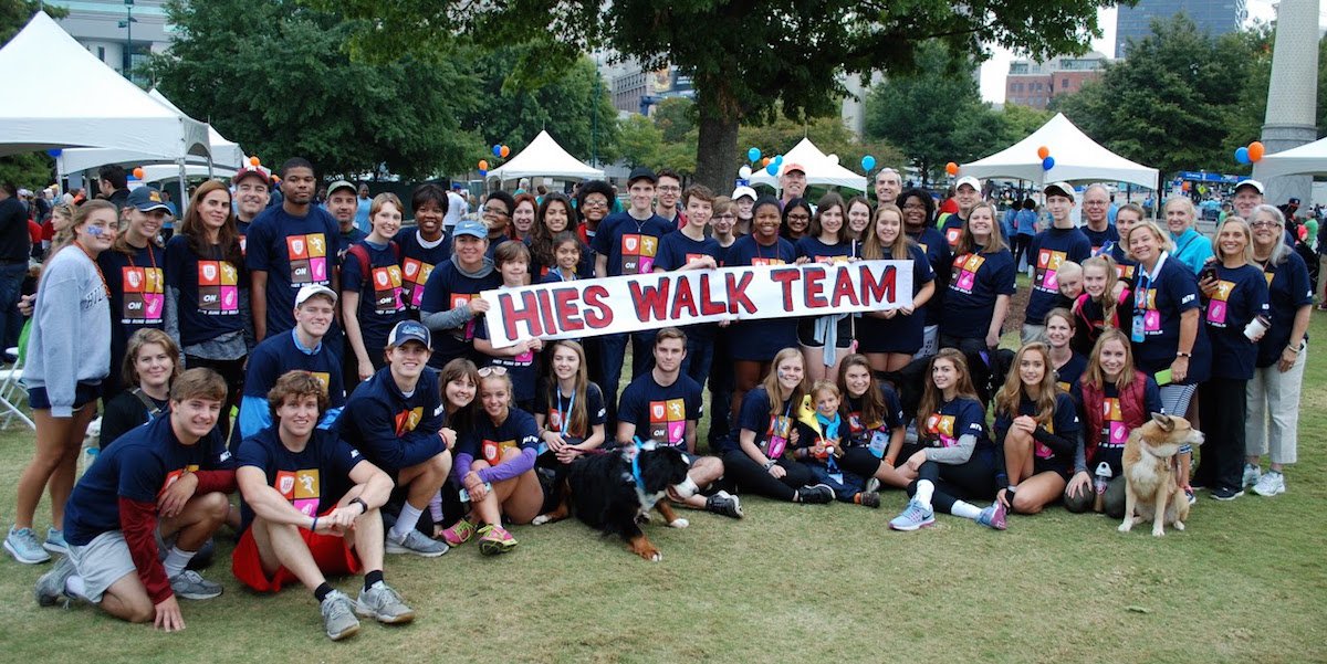 HIESbears's tweet photo. For 9th year in a row, HIES is #1 U.S. fund-raising school in JDRF Walk. The team raised $90,000! @HIBearsSPIRIT @PaulBarton_68 @SAISnews https://t.co/HZ5D01kh5a