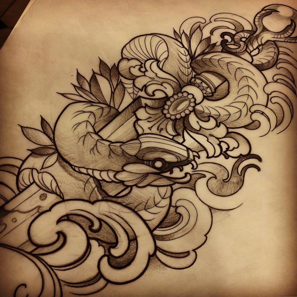 BlueBloodTattoo's tweet photo. Snake and dagger! Follow https://t.co/CxJQS3myvb and https://t.co/hnoBSgTa2g #bluebloodcustomtattoos #Ottawa #tattoo https://t.co/VGa9OOJoVT