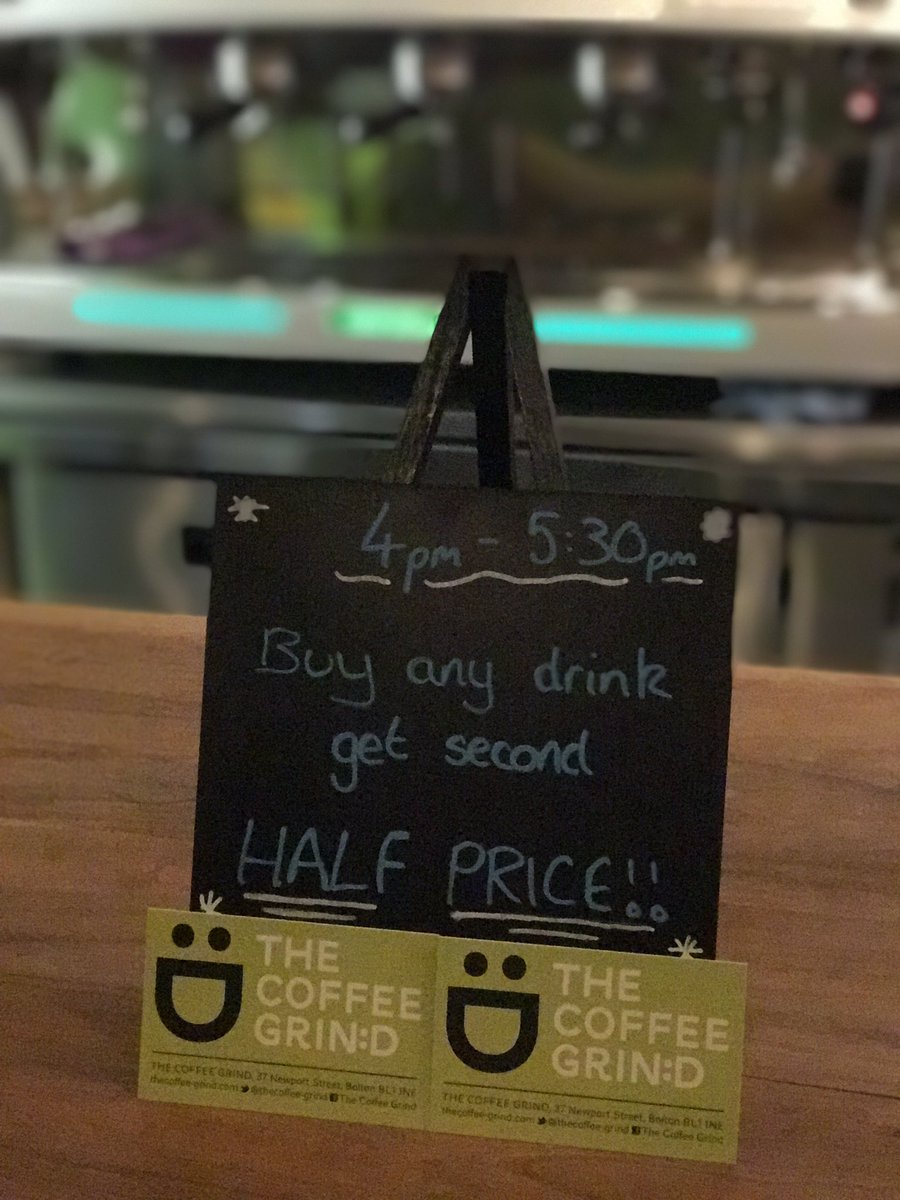 As it's cold you can now enjoy our evening promo@joblijob16 @boltoncouncil@rebeccanicholl <a href="/TowerFMOfficial/">@TowerFMOfficial</a> #thecoffeegrind on Newport street