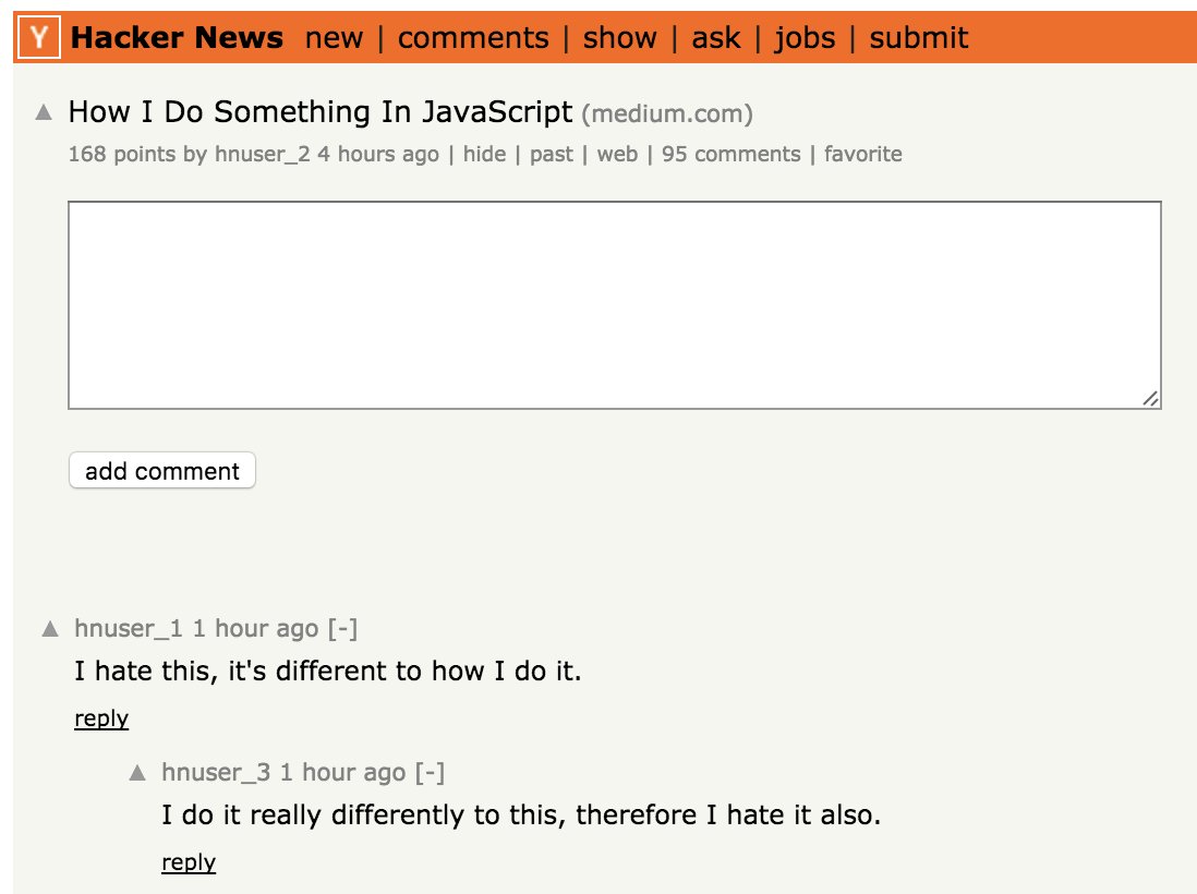 As seen on HN