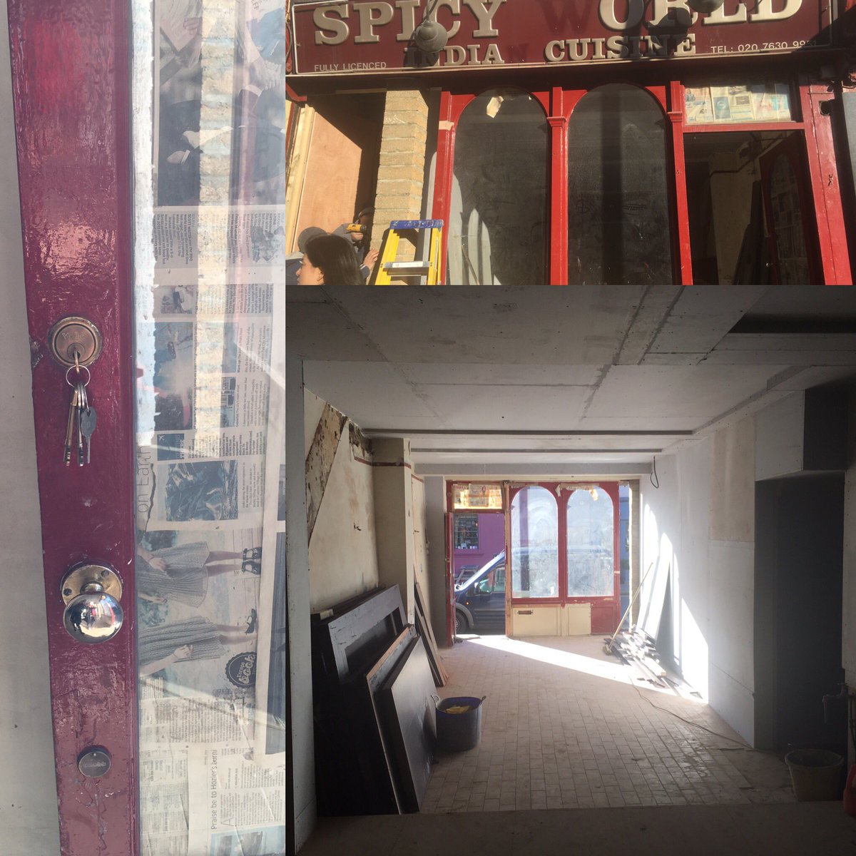 katieexton's tweet photo. New set of keys.My 1st restaurant with https://t.co/Iu1LceSZgO this space #Lornerestaurant #newbeginnings https://t.co/gPGCJKszx8
