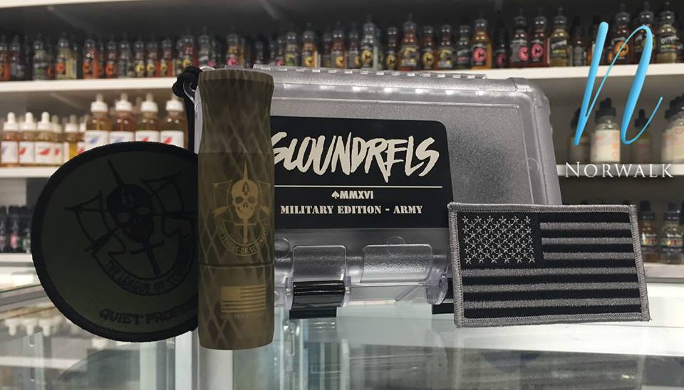 Now Shipping Limited Edition Items - Nationwide. The Limited Military Edition Scoundrels Mod. $500. Inbox us with any questions.
