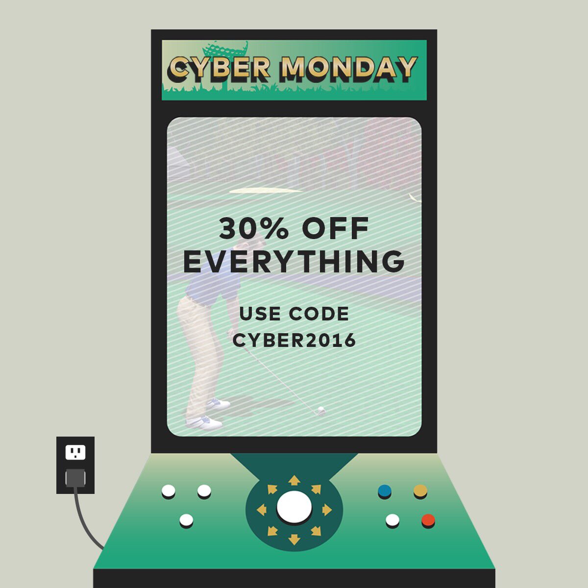 BonobosGolf's tweet image. CYBER MONDAY
