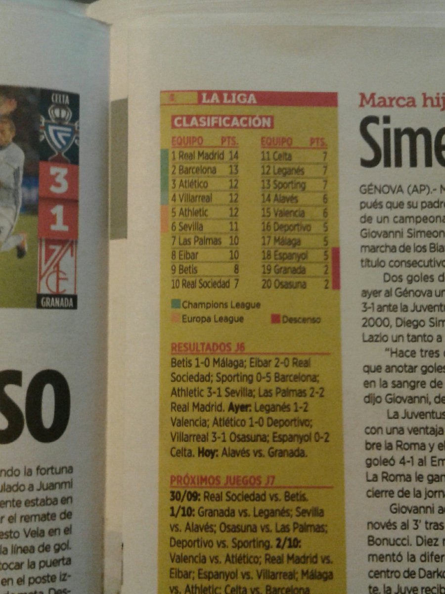 RickyLsCastillo's tweet photo. @reformacancha bueno saber que en noviembre apenas va la jornada 6 de La Liga y que el próximo fin de semana al parecer no hay clásico. https://t.co/DJhZMijz7C
