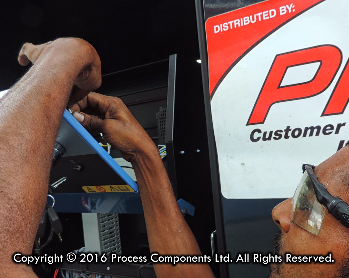 roscoprocom's tweet photo. Electrical technician commissions an SDMO generator. @ProComTT is an authorized distributor for SDMO #procomprojects #procompower https://t.co/lXGjrvhumO