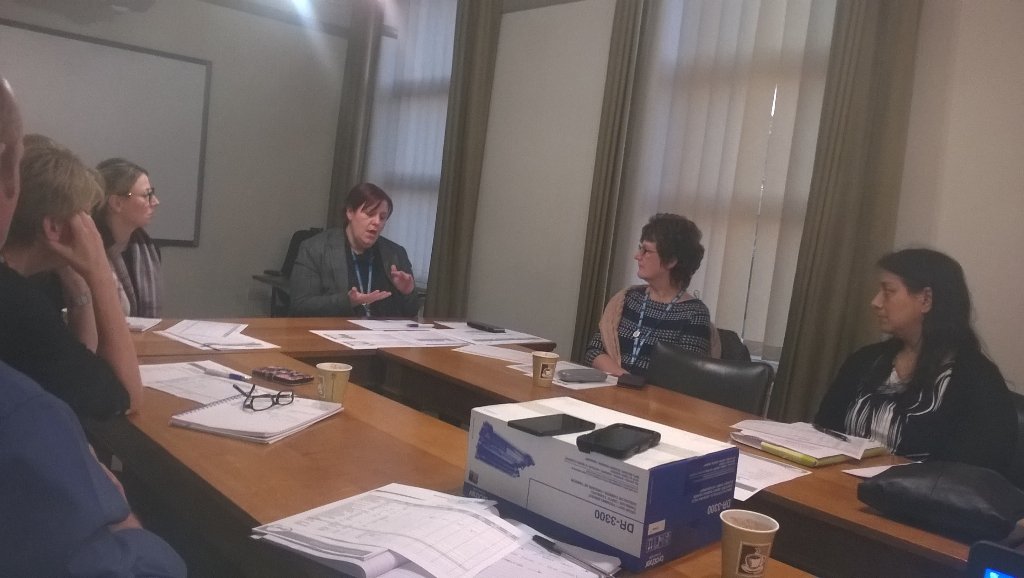 lizschumacher7's tweet photo. Jude deliberating and leading a review and support for the next 20 teams #Lia way with sponsors https://t.co/3YkuEGNo9r