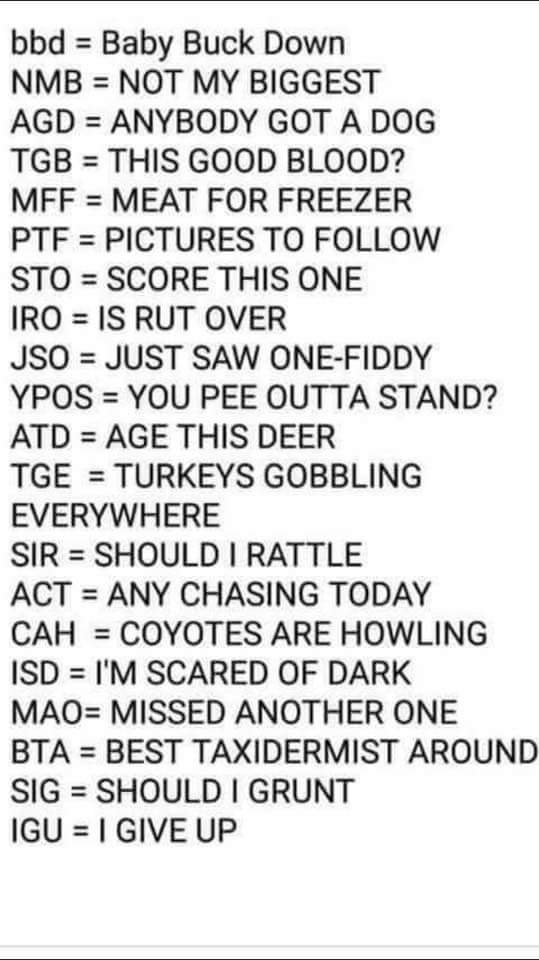 208Outdoors's tweet image. Just a little lesson in texting a hunter on this #CyberMonday 😀👊 #MondayHumor #TextingHumor