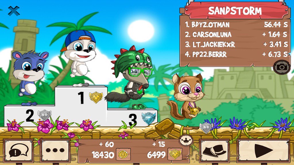 Fr2Otman's tweet photo. Get on my level, son! #funrun2 #CarsonLuna #JackieKxR #Berrr https://t.co/EmzaOOK5YP