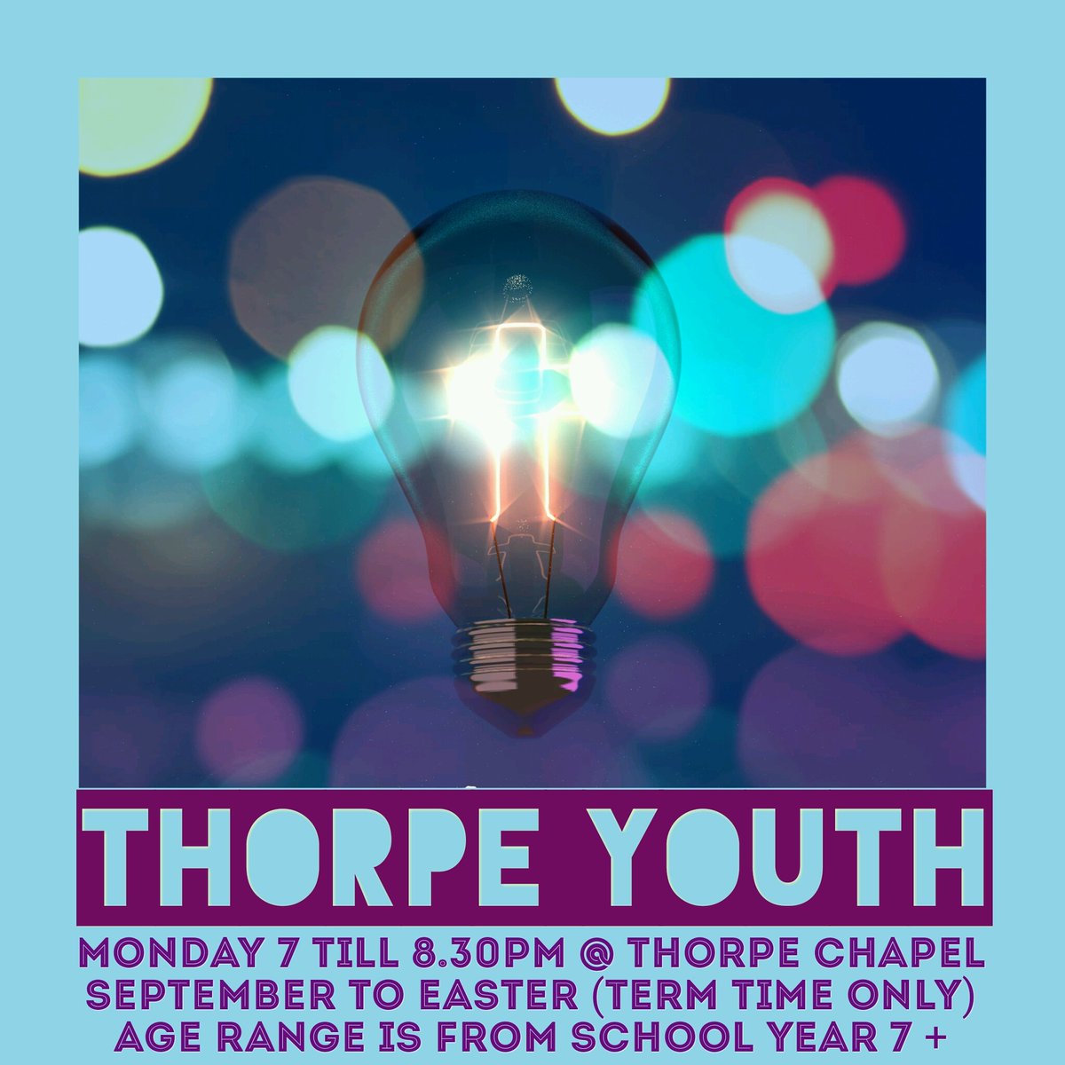 ThorpeCommunity's tweet photo. 7 till 8.30pm 2night. £1 entry and there is a tuck shop open. New TV is up on the wall for the WII and the PS is on the large screen. https://t.co/o0LvTfpOod
