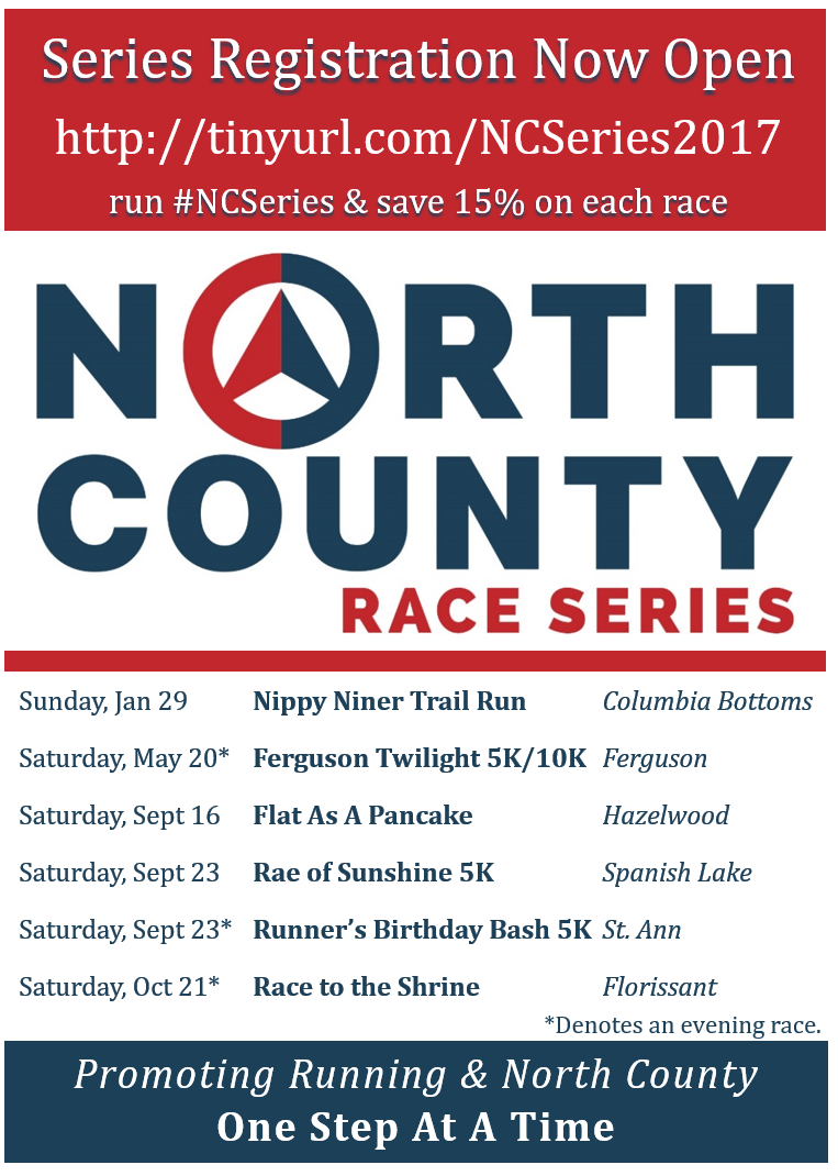 RunNorthCntyStl's tweet photo. #CyberMonday Registration is now open. Register and save 15% on each individual race. #NCSeries #RunNorthCounty
https://t.co/3UCEh7avml https://t.co/u6VdvbVhKS