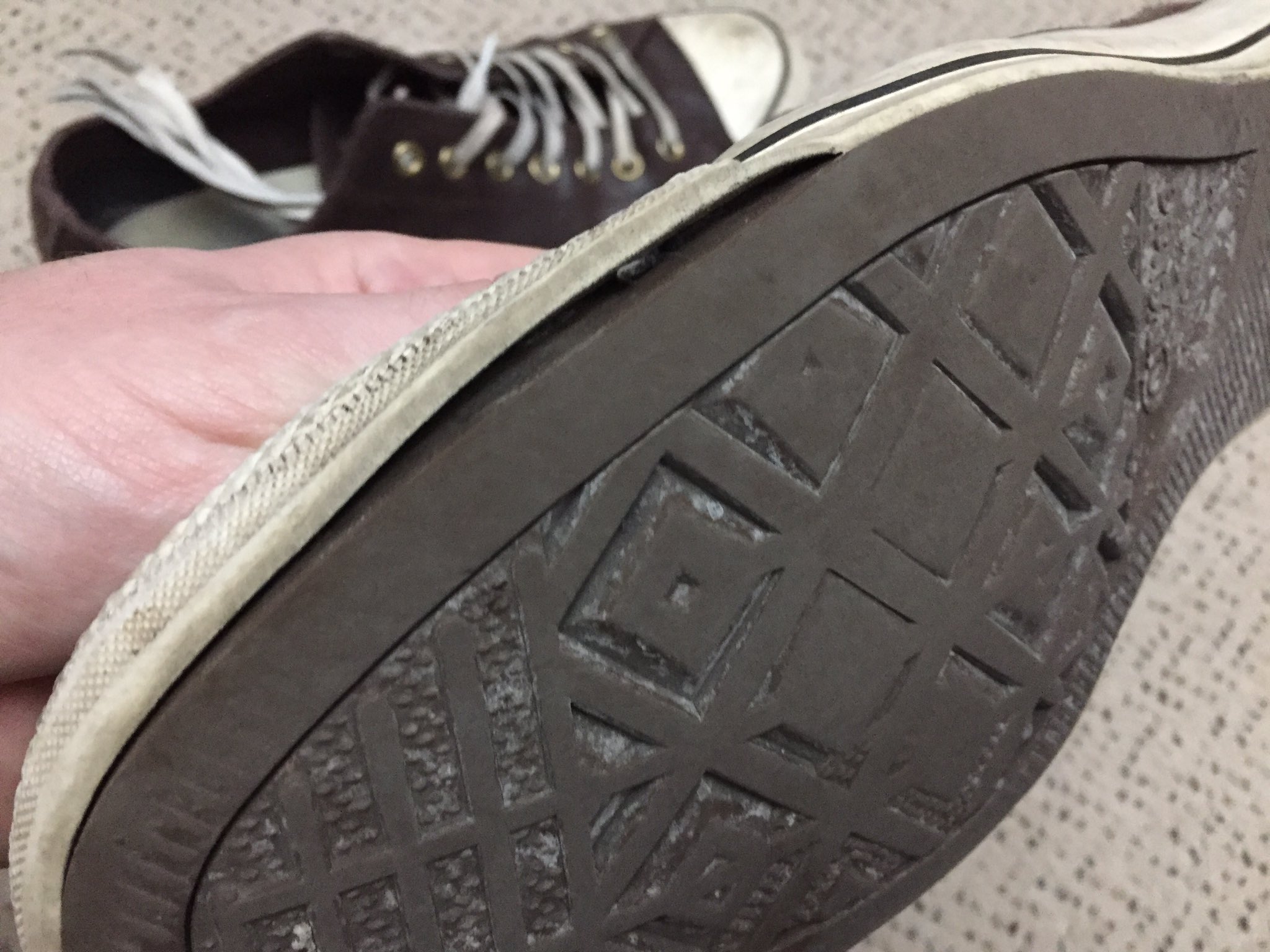 My converse are falling apart sales