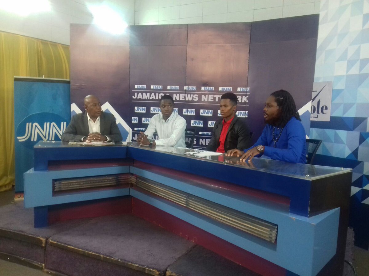 ThisIzAbz's tweet photo. Happening Now on @JANewsNetwork : 'Hotline' with Clive Mullings and our JNN Panelists. 
#JNNLive #JNNPolitics #LocalGovtElection https://t.co/ZJyJtRz6Cn