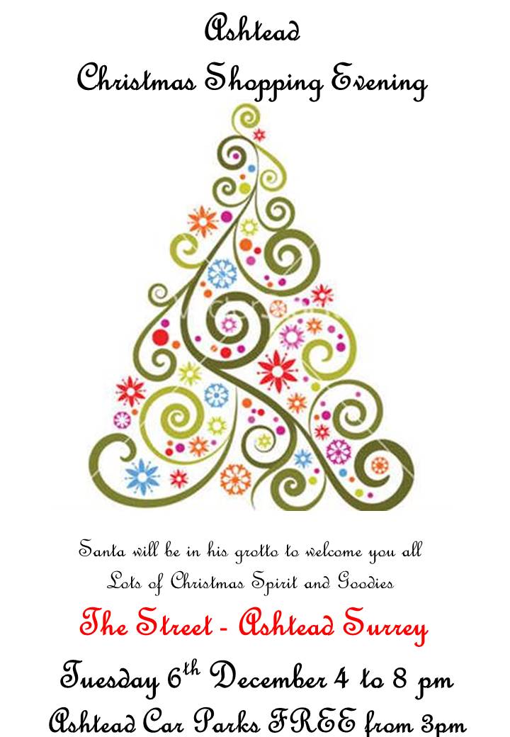 Christmas Shopping Evening in <a href="/AshteadSurrey/">Ashtead, Surrey</a> come along and join the fun
