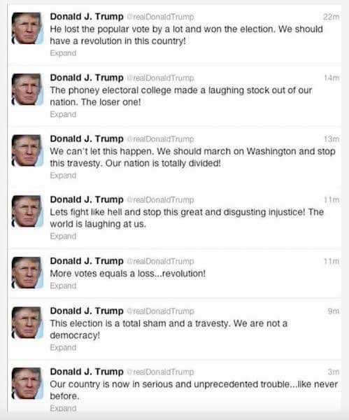 KeithStryker's tweet photo. @realDonaldTrump  Overheard 4 years ago... #trump #ElectoralCollege  #6Nov2012 https://t.co/8nCB82MGNC