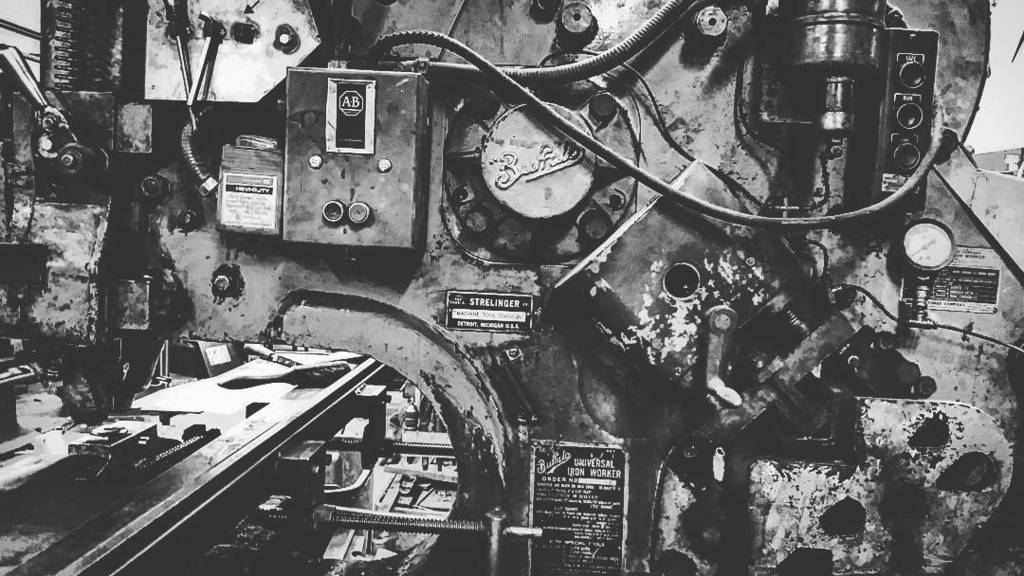 BTWeatherston's tweet photo. Location scouting the old-school manufacturing side of Ann Arbor. #9to5 https://t.co/9kVQDrK7FZ