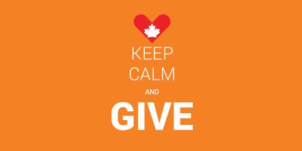 GivingTuesdayCa's tweet photo. Keep calm and give on #GivingTuesdayCa. https://t.co/dmcoFhTfih https://t.co/SQwPJtLBMy
