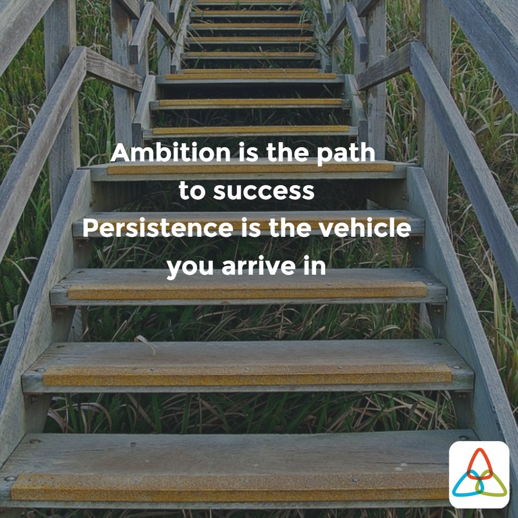 AthenaSTEMWomen's tweet photo. Ambition is the path to success
Persistence is the vehicle you arrive in. #mondaymotivation https://t.co/9p6Pedl5zc