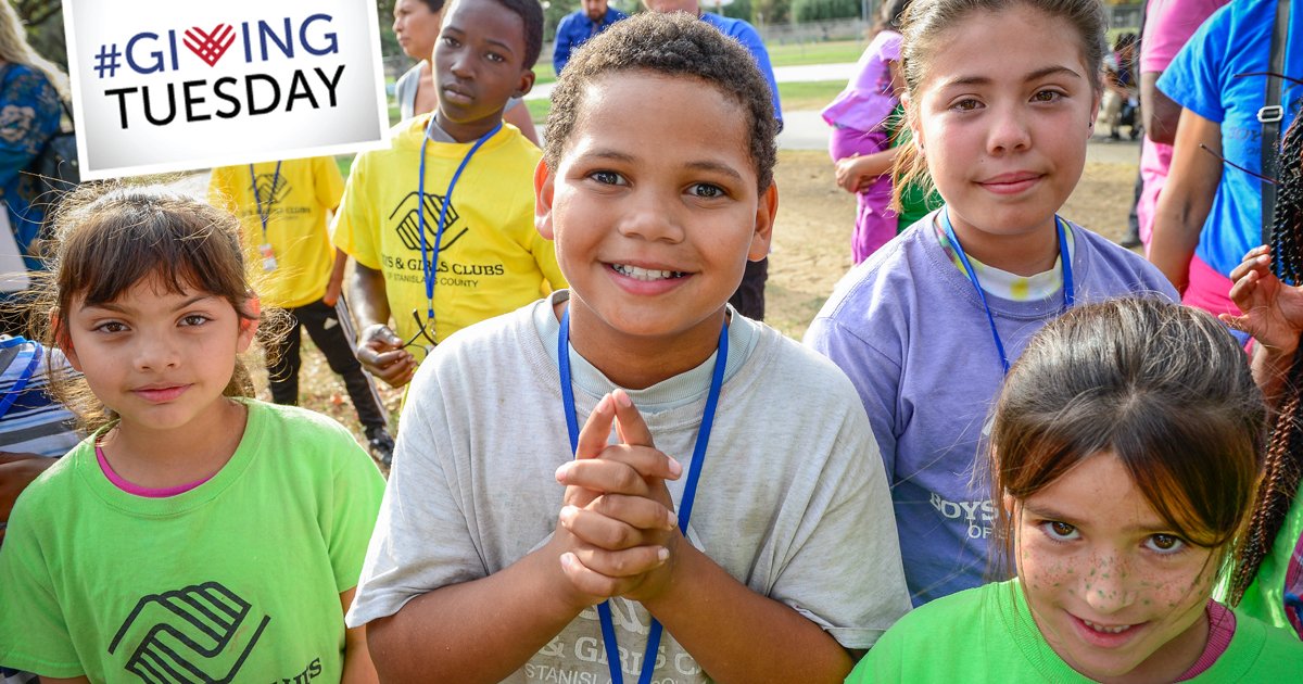 bgcstan's tweet photo. Tomorrow is #GivingTuesday — the perfect time to give back & show you care about kids in Stanislaus County #BGCStan https://t.co/xu7mjO2ul4 https://t.co/K4fL0a2CPH