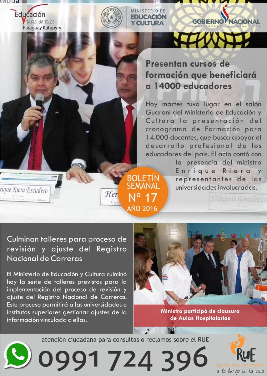 EnriqueRieraE's tweet photo. Seguimos avanzando. Si queremos mejorar la calidad de la educacion no hay otro camino, que invertir fuerte en  formación docente. https://t.co/881atVCkcu