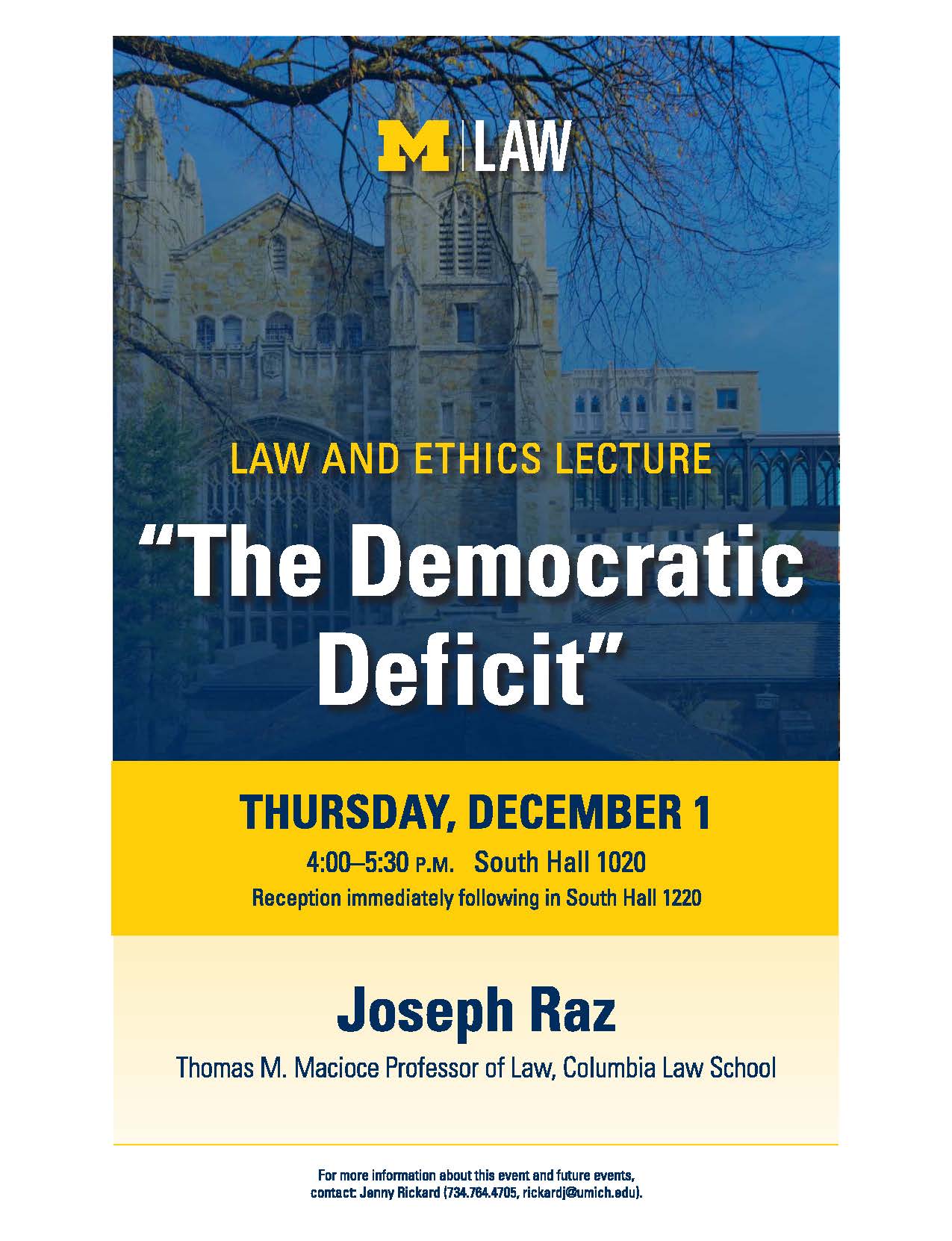 michigan-law-school-on-twitter-12-1-law-and-ethics-lecture-to-be