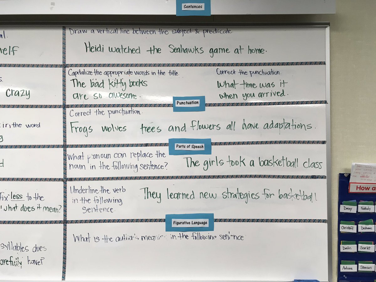 principalDLM's tweet image. #BoardMath and #BoardLanguage all ready for the students return today! #3rdGradeRockStars