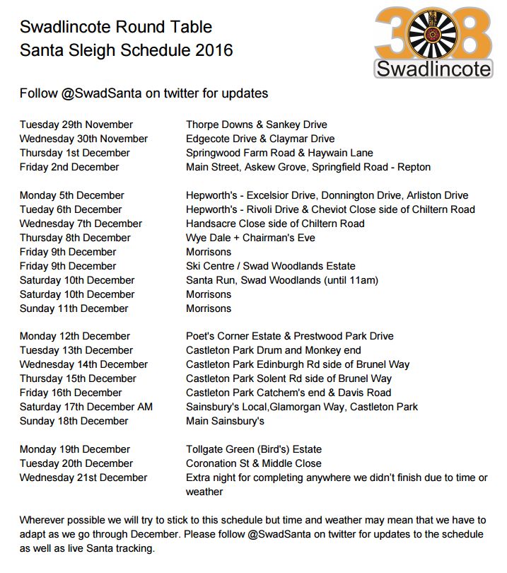 SwadSanta's tweet photo. Hi @SDDC, Could I get a retweet of when my rounds are happening this Christmas please? Thank you #HoHoHo https://t.co/bQ52znopu7