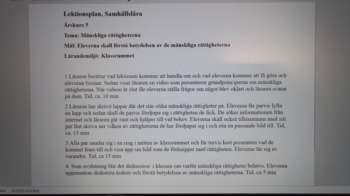 klasslarare's tweet photo. #didaktik1 #lektionsplan https://t.co/vNlCn7PZHr