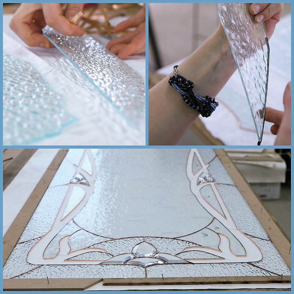 MIRROLLI's tweet image. В MIRROLLI в мастерской Тиффани идет работа над новым необыкновенно красивым витражом из прозрачного разнофактурного стекла #витражиMIRROLLI