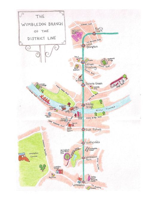 Londonist's tweet photo. Draw us a map of your favourite area of London: https://t.co/BbYH3EgTxP https://t.co/NdElTzaEG0
