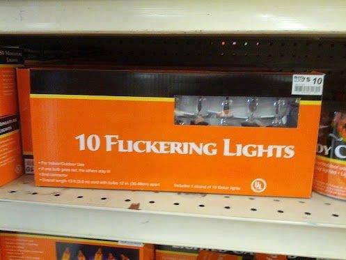 xWingxBatx's tweet photo. @alonzolerone Would you care for some "Fuckering Lights"? https://t.co/0zkmGqOQ5y