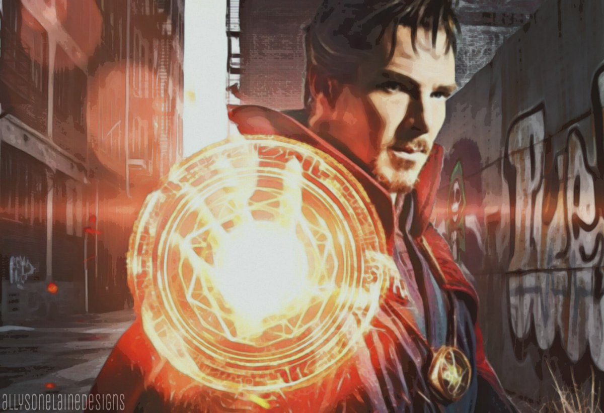 ElaineEdits's tweet photo. My new @DrStrange edit. You like? 
#drstrange #BenedictCumberbatch #mondaymotivation #fanart https://t.co/ntlRMaIYqs